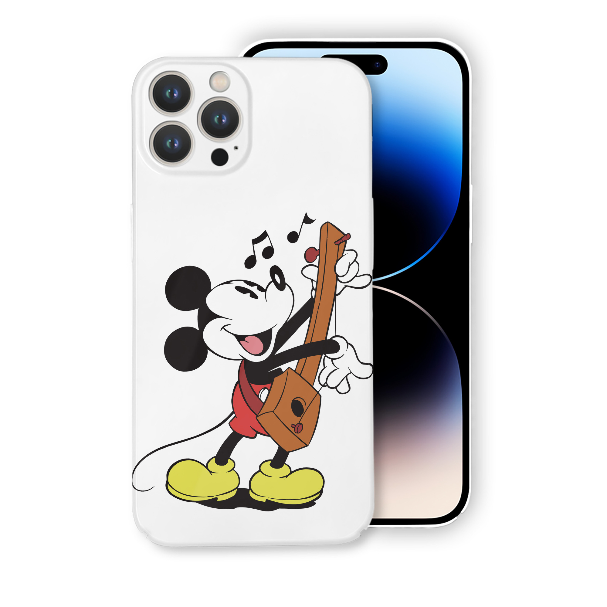 （画像用） ミッキーマウス Mickey Mouse 【iPhone 14シリーズ対応】ハードケース